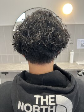 メンズツイストパーマ