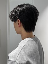 トリッカ シブヤ(TRICCA SHIBUYA)&nbsp;メンズカットボリュームダウンパーマフェザー毛流れシャドウ渋谷