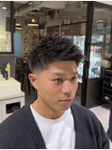 MEN’S HAIR/波巻ツイストスパイラル/フェザーパーマ/F