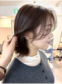 レイヤーボブ_色気のある顔まわりカット