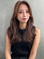 ソヨン 栄店(SOYON) 似合わせカット/ミディアムレイヤーカット/大人ガーリー/くせ毛