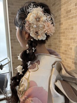 ヘアーオブジェ 末広店(Hair OBJET)の写真/特別な一日を、いちばん綺麗な私で。