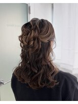 スタスタ 岩本町 秋葉原&nbsp;お団子ハーフアップ、ヘアセット