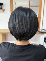 イトビューティーサロン(ito Beauty Salon) 丸みショートボブ×艶ブラック