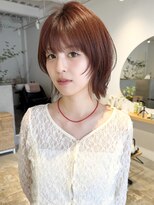テテ(tete.) 切りっぱなしレイヤーボブウルフ