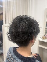 エルゴ 川崎西口(ergo) 刈り上げパーマスタイル