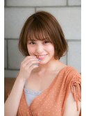 シンプルストレートボブ