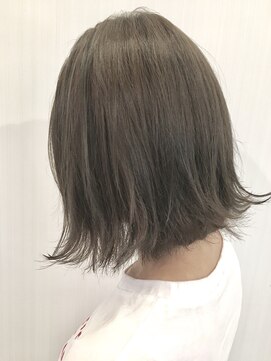 ラ ブレス あべのキューズ(LaBless) 外ハネグレージュカラー★ba075_1810_01