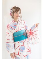 ロカット サロン(Roquat Salon)&nbsp;浴衣着付けアレンジ【ヘアアレンジ  浴衣/立川/八王子/立川南】