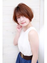 オーシャン(Ocean)&nbsp;[OCEAN Hair&Life藤原純]ふんわり毛先パーマショート☆