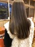 髪質改善ストレートパーマ　単品16500円→14500円 （縮毛矯正も選択可）