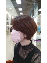 シアニスタ チョコレートブラウンショートボブ