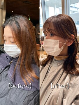 アフロート ギンザ(AFLOAT GINZA) 【白川style】20代30代40代小顔カット大人かわいいくびれモテ髪