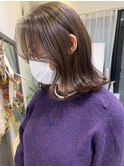 【大人かわいい×外ハネボブ】おくれ毛レイヤースタイル
