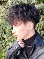 フィフス 原宿(fifth) 波巻きスパイラルパーマ前下がりマッシュツイストスパイラル