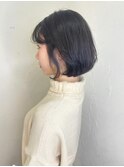 【Reir下北沢】*ワンカールボブ+シースルーバング*