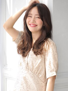 アビエクレール 河内花園(abije claire) 美人印象ロング★20代30代50代 髪質改善