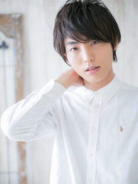 グルーミングサロン バーバー キャッスル 北浦和西口(Grooming salon Barber Castle) 厚めバングが新鮮！黒髪スマートマッシュP