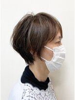 テルミークリニカルデザイン 北千里 30代40代50代ショートカットショートボブ