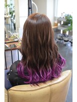 ポタム 東中野(potamu)&nbsp;ラベンダー裾カラー