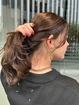 ジーナ 本八幡(Zina)&nbsp;髪質改善＊透明感ダークグレージュカラー＊美髪【Zina 本八幡】