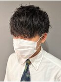 【爽やか黒髪スタイル】