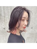 エストアール フクオカ 福岡博多店(est-r. Fukuoka)&nbsp;福岡/博多/インナーカラー/イヤリングカラー/ケアブリーチ