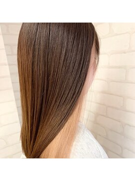 ロマンヤカタ ファース(ROMAN YAKATA fars) 髪質改善 インナーカラー ケアブリーチ 艶髪@田代6/18