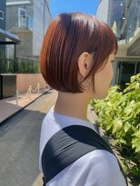 シンク オモテサンドウ(sync omotesando)&nbsp;オレンジボブ20代30代