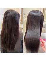 ロジェ(loje)&nbsp;【loje】髪質改善/縮毛矯正 うねり、クセを艶髪に。/takahira