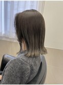 tuuli miyu オリーブグレージュミディアム/切りっぱなし