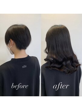 アンククロス 青山店(ANKH CROSS) ベリショ→ミディアムヘア【Mizuki】