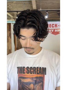 フォーコーナーズカットショップフェイビーズ 名古屋西(FourCornersCutShop favey's) ルードパーマ