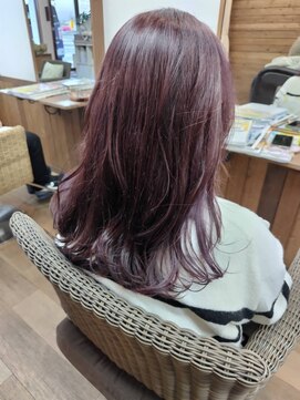 ヘアーサロン プアメリア(Puamelia) 20代30代40代大人かわいいゆるふわ愛されピンクブラウン