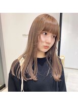 シアター(CIARTOR) cream beige　／　顔周りレイヤー