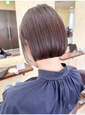 美しいライン!コンパクトなボブ!