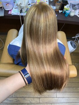 ヘアエステ アヴァール 東大宮(Hair Esthete avare) ハイライト30代40代50代髪質改善白髪染め縮毛矯正東大宮
