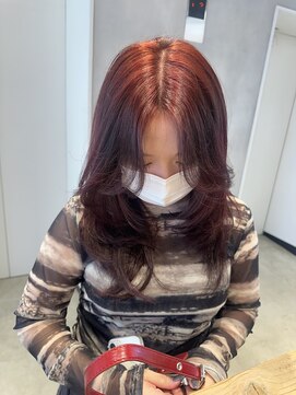 エイト ヘアサロン 渋谷本店(EIGHT) レッドカラー