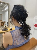ネイロ 錦糸町(NeiRo)&nbsp;結婚式ヘアセットデートヘアアレンジライブヘア編み込みポニー