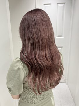 ゼスト 八王子店(ZEST) ピンクカラー/ブリーチ2回【藤野はるひ】