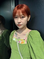 レオニード 表参道(LEONID) オレンジショート