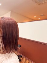 クロエ バイ ラヴィズム 新潟駅前店(CLOE by LUVISM)&nbsp;切りっぱなし×ピンク