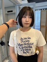 スリー ナカノシマ(three. Nakanoshima)&nbsp;【three.中之島】地毛風ストレートボブ