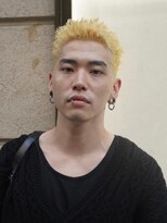 メリケンバーバーショップ コウベ(MERICAN BARBERSHOP KOBE) easypunkスパイキーショート