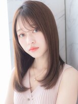 ローレン(LOREN) ナチュラルレイヤーカット美髪ストレートワンカール