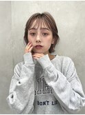 ウェーブミディアム似合わせカットメルティカラーボブ/大宮
