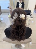 ヘアセット/ハーフアップ
