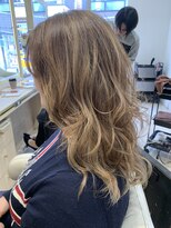 アッシュ 仙川店(Ash)&nbsp;白髪ぼかし脱白髪染め似合わせロングレイヤー40代50代60代