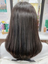 蘭美容室 ロングボブ