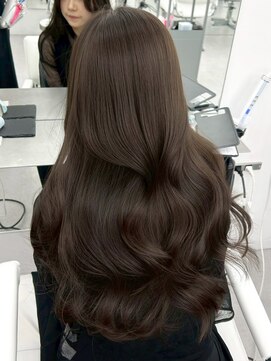 アマトウキョウスマートサロン(AMA TOKYO×Smart Salon) アッシュグレージュ グレージュ 赤み消しカラー